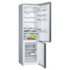 Холодильник BOSCH 6 серия черный под стеклом, NoFrost, 290+110 л, SuperCooling, морозильная камера нижняя