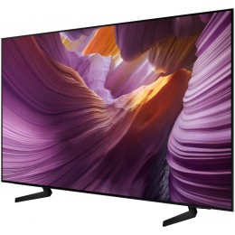 Телевизор 77'' Samsung/ 77", OLED, Ultra HD, Tizen Smart TV, 120 Hz, HDR10+, Wi-Fi, Voice, DVB-T2/C/S2, Bluetooth, CI+(1.4), FreeSync Premium, 2.0Ch 20W, OTS Lite, 4HDMI, 2USB, Black 2025