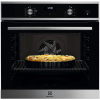 Встраиваемый духовой шкаф ELECTROLUX с паром, 60 см, 72 л, 8 режимов, каталитическая очистка, нержавеющая сталь