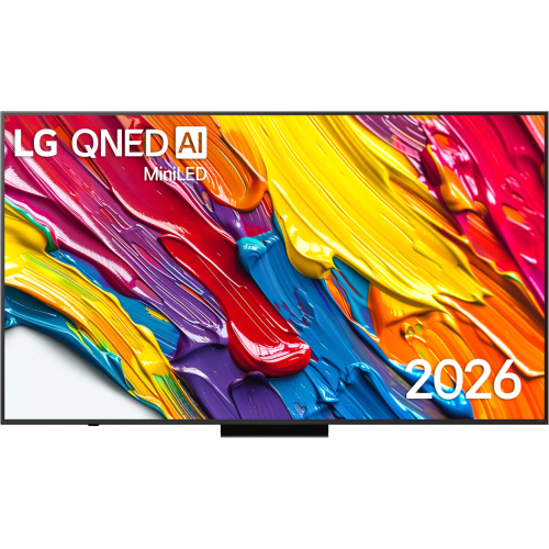 Телевизор ЖК 85'' LG/ 85", Ultra HD, QNED MiniLED, Dynamic QNED Color, Edge Led, Smart TV (WebOS 26), Wi-Fi 5, DVB-T2/C/S2, MR, 120Hz Native (VRR 144Hz), 2.0ch (20W), 4хHDMI, 2хUSB, 2 Pole, черный графит, 2026