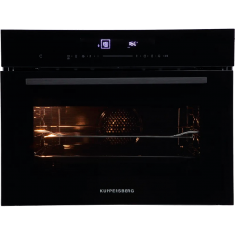 Встраиваемый духовой шкаф Kuppersberg KHT 616 Black, 50 л, гидролизная очистка, А+, черный цвет