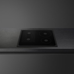Варочная поверхность SMEG/ Встраиваемая варочная панель SMEG, Musa, 60 см, индукция, 4 зоны нагрева, прямой край, слайдерное управление, 9 уровней мощности, автоматическое отключение, автоматическое определение посуды, индикация остаточного тепла, бустер,
