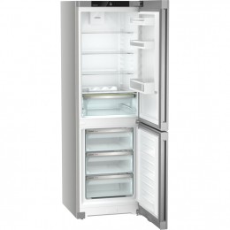 Холодильники LIEBHERR/ Pure, EasyFresh, МК NoFrost, 3 контейнера МК, в. 185,5 см, ш. 60 см, г. 67.5 см, улучшенный класс ЭЭ, внутренние ручки, покрытие SteelFinish