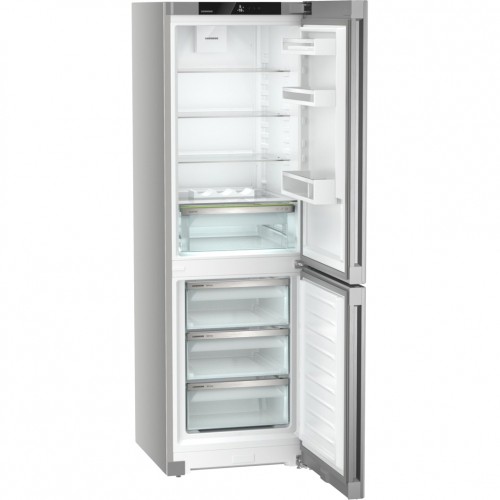 Холодильники LIEBHERR/ Pure, EasyFresh, МК NoFrost, 3 контейнера МК, в. 185,5 см, ш. 60 см, г. 67.5 см, улучшенный класс ЭЭ, внутренние ручки, покрытие SteelFinish