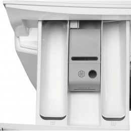 Стиральные машины с функцией сушки ELECTROLUX/ Фронтальная загрузка, стирка 10 кг / сушка 6 кг, отжим 1600 об/мин, классы A/A, глубина 63.6 см, средний ЖК дисплей, инверторный двигатель, конденсационная сушка, разглаживание и освежение белья при помощи па