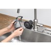 Встраиваемая посудомоечная машина ELECTROLUX на 14 комплектов с сенсорным управлением, 7 программ, проекцией дисплея и сушкой с открыванием дверцы - черный цвет, 59.6x55x82 см.