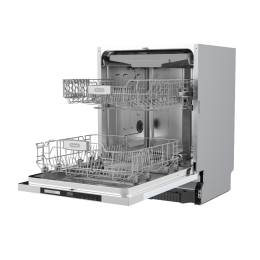 Встраиваемая посудомоечная машина Delonghi DDW 06F Magnesite, 60 см, 14 комплектов, 3 корзины, LED-дисплей, 9 программ, А++