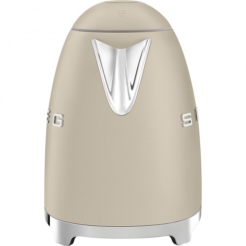 Чайник SMEG, Стиль 50-х г., 1.7 л , 2400 Вт, корпус из нержавеющей стали, цвет лунный свет