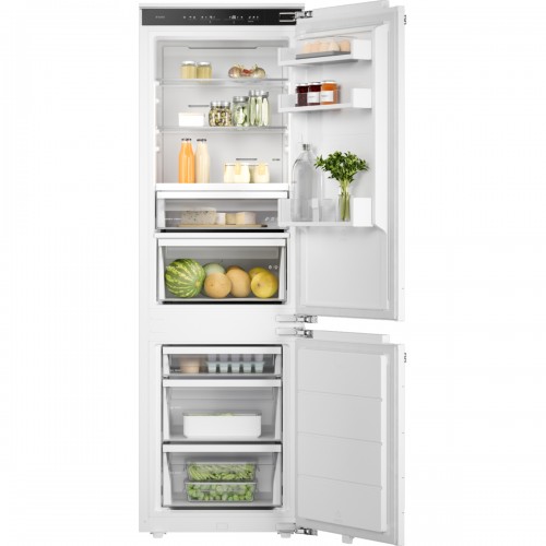 Встраиваемый холодильник ASKO 746350 - Dual NoFrost, 256 л, Wi-Fi, LED дисплей, жесткое крепление, телескопические направляющие
