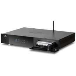 Медиаплеер/ Hi-FI Mediaplayer Dune HD Max 8K: 8K/60 Hz/Dolby Vision/HDR10+/HDR, CPU Amlogic S9284-K/J, RAM 8 Gb, Flash 64 Gb, 3xUSB3.0, 1xUSB2.0, HDD SATA 3.5", LAN 1000Mb/s, WiFi 802.11ax, BT 5.2, HDMI 2.1a, S/PDIF, Audio Out RCA, HiFi Coaxial SPDIF