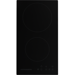 Kuppersberg ECO 301 - Варочная панель 29 см, 2 зоны HI-Light, сенсорное управление, 9 уровней мощности.