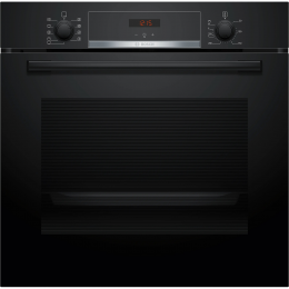Bosch HBA534EB3: встраиваемый электрический духовой шкаф, 71 л, конвекция, 6 режимов, каталитическая очистка, черный