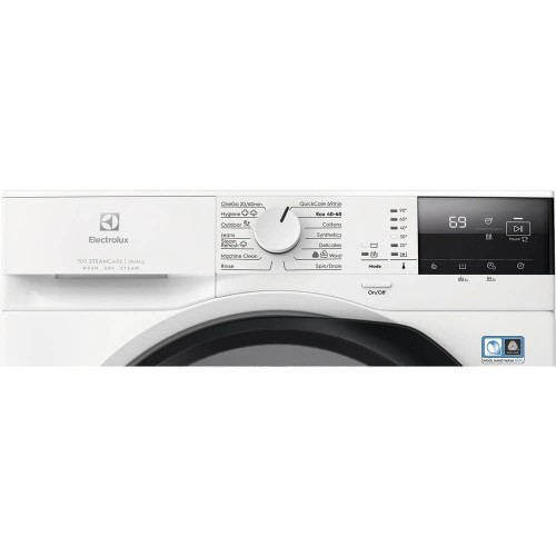 Стиральная машина Electrolux с функцией сушки - фронтальная загрузка, 10 кг стирки, 6 кг сушки, отжим 1600 об/мин, класс A/A, глубина 63.6 см, инверторный двигатель