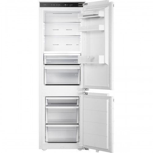Встраиваемый холодильник ASKO 746350 - Dual NoFrost, 256 л, Wi-Fi, LED дисплей, жесткое крепление, телескопические направляющие