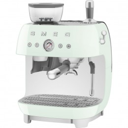 SMEG EGF03PGEU Кофемашина-эспрессо с кофемолкой, пастельный зеленый
