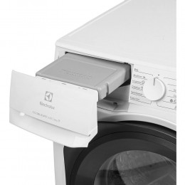 Сушильная машина Electrolux EW7D385UCE, 8 кг, тепловой насос, 12 программ, белая, глубина 63.8 см