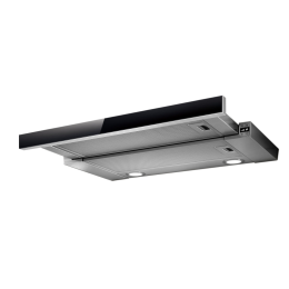 Вытяжка Elica Elite 26 IX A 60, 900 м³/ч, светодиоды, серый/черное стекло, SKU: prf0094051b
