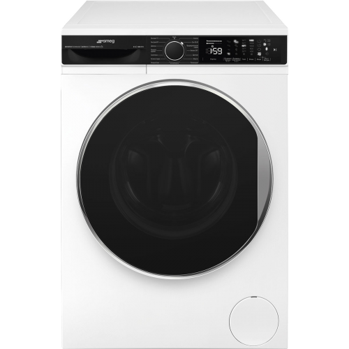 Стиральная машина SMEG 60 см, 8 кг, 1400 об/мин, 15 программ, LED дисплей, А+++, белая