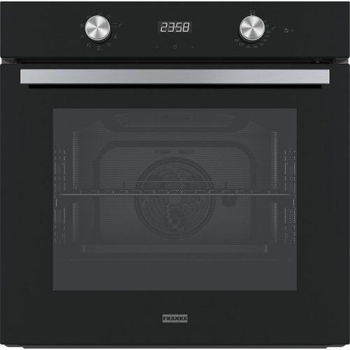 Духовой шкаф Franke FSM 86 H BK/Best - Электрический, 60 см, 71л, 9 функций, цифровой дисплей, черный