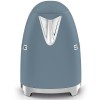 Чайник SMEG 1.7 л, 2400 Вт, нержавеющая сталь, синий шторм - стиль 50-х