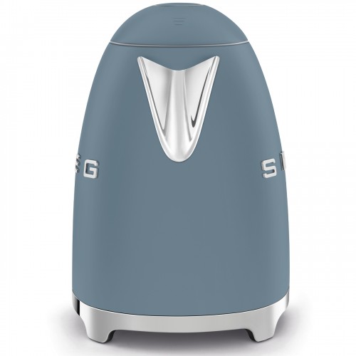 Чайник SMEG 1.7 л, 2400 Вт, нержавеющая сталь, синий шторм - стиль 50-х