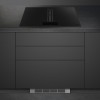 Варочная поверхность Smeg с встроенной вытяжкой, 83 см, индукция, 4 зоны нагрева, слайдерное управление