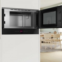 Микроволновая печь Bosch BFR7221B1, 21 л, 900Вт, 5 режимов, инвертер, черный, петли справа