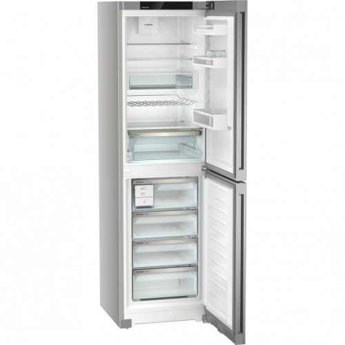 Холодильник LIEBHERR Plus с EasyFresh, NoFrost, 4 контейнера, высота 201.5 см, класс А++ - SteelFinish