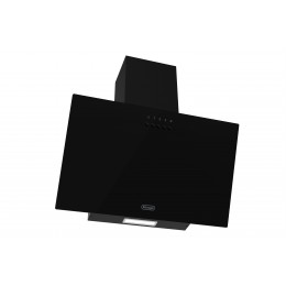 Вытяжка Delonghi/ Вытяжка Delonghi, наклонная, 60 см, отвод/рециркуляция, 650 м3/ч, 3 скорости, механическое управление, LED подсветка, цвет черное стекло
