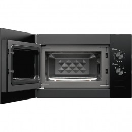Встраиваемая микроволновая печь MONSHER MMH 1015 Noir, 15 л, 600 Вт, 5 уровней, размораживание, черный