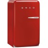 Холодильник SMEG/ Холодильник SMEG, ВхШхГ 970х545х659 мм, отдельностоящий, стиль 50-х, однокамерный, внутренняя морозильная камера, объем 122 л, стандартный компрессор, энергоэффективность D, цвет красный