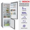 H1: Холодильник Full NoFrost Serie 6 с объемом 559 л, черное стекло, цифровой LCD дисплей и боковое LED освещение
