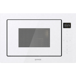 Gorenje BM251SG2WG - Встраиваемая микроволновая печь, 25 л, белая, сенсорное управление, открывание влево.