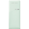 Холодильник SMEG 50-х годов, однокамерный с морозильной камерой, 270 л, пастельный зеленый, инверторный компрессор, LED освещение