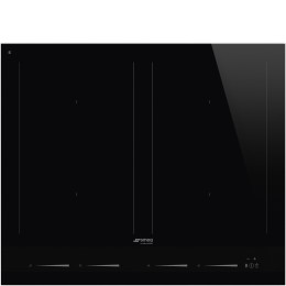 Индукционная варочная поверхность Smeg sim1644d, 60 см, 4 конфорки, автоматическое отключение, 9 уровней мощности