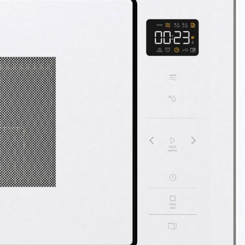 Встраиваемая микроволновая печь GORENJE, 25 л, белая, с электронным управлением и открыванием дверцы влево - идеальное решение для вашей кухни