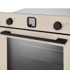 Встраиваемый духовой шкаф KORTING 60 см Vintage, 69 л, 7 режимов, LED дисплей, каталитическая очистка, таймер, телескопические направляющие