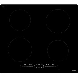 Варочная панель Korting HI 64090 HID, 60 см, индукция, 4 зоны, 9 уровней мощности, таймер, сенсорное управление