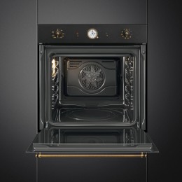Встраиваемый духовой шкаф SMEG SFP68C1TAO, 60 см, 65 л, 9 режимов, пиролиз, таймер, галогенная подсветка, Soft Close