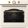 Встраиваемая электрическая духовка GORENJE 60 см, 77 л, пиролитическая эмаль, слоновая кость
