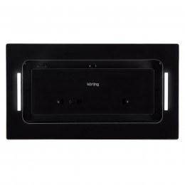 Вытяжка Korting KHI 6099 ICGN, 60 см, 900 м³/ч, 5 режимов, сенсорное управление, LED, черное стекло