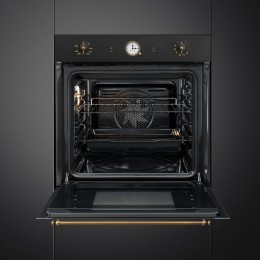 Встраиваемый духовой шкаф SMEG SFP68C1TAO, 60 см, 65 л, 9 режимов, пиролиз, таймер, галогенная подсветка, Soft Close