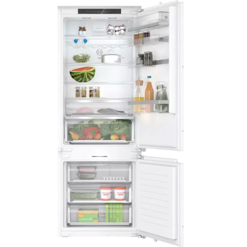 H1: Встраиваемый холодильник Serie 6 с Home Connect, NoFrost и LED-освещением - 382 л, 1935x708x548 мм