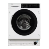 Встраиваемая стиральная машина Delonghi 8 кг, 1400 об/мин, 15 программ, инверторный мотор, тихая работа 47 дБ, A+++