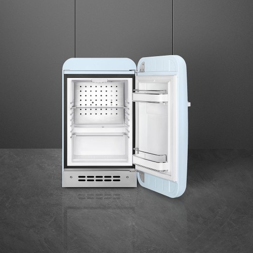 Холодильник SMEG 34 л, отдельностоящий, 50-е, пастельный голубой, ВхШхГ 725х404х569 мм