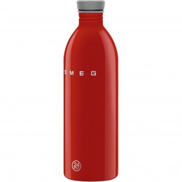 Термобутылка SMEG, стиль 50-х г.г., объем 1000 мл, цвет красный