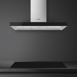 Встраиваемая индукционная панель SMEG si1m4954d, 90 см, Multizone, черная.