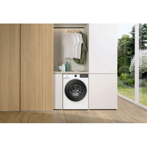 Стиральная машина Gorenje/ Стиральная машина Gorenje, отдельностоящая, ВхШхГ 85х60х54 см, цифровой дисплей, поворотное/сенсорное управление, загрузка 8 кг, 1400 об/мин, 15 программ, инверторный мотор, пар, Wi-Fi, цвет белый