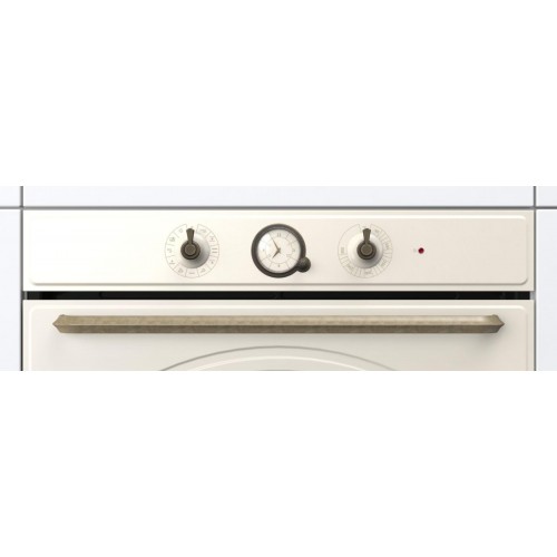 Встраиваемая электрическая духовка GORENJE 60 см, 77 л, пиролитическая эмаль, слоновая кость