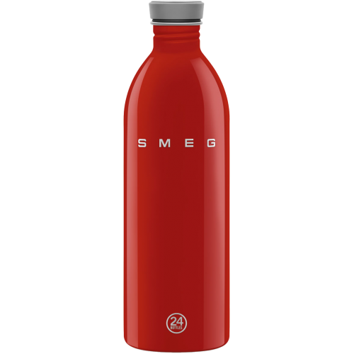 Термобутылка SMEG, стиль 50-х г.г., объем 1000 мл, цвет красный